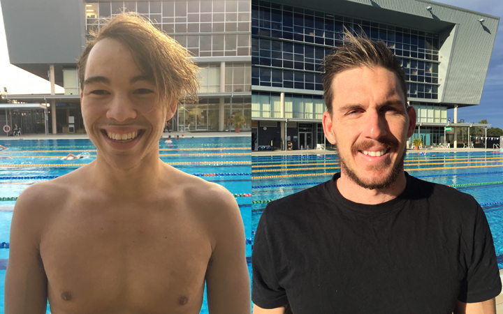 Funky Trunks Paralympians Braedan and Michael