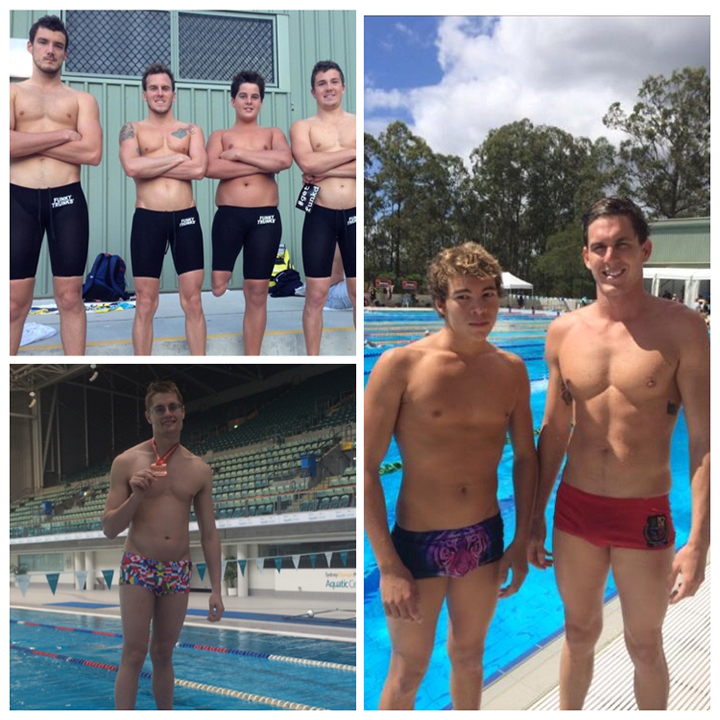 Paralympic men?s F-Team swimmers