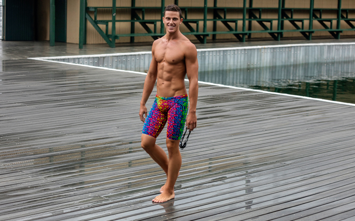 Kurt wears Mosaic Magic Kurt wears Mosaic Magic
