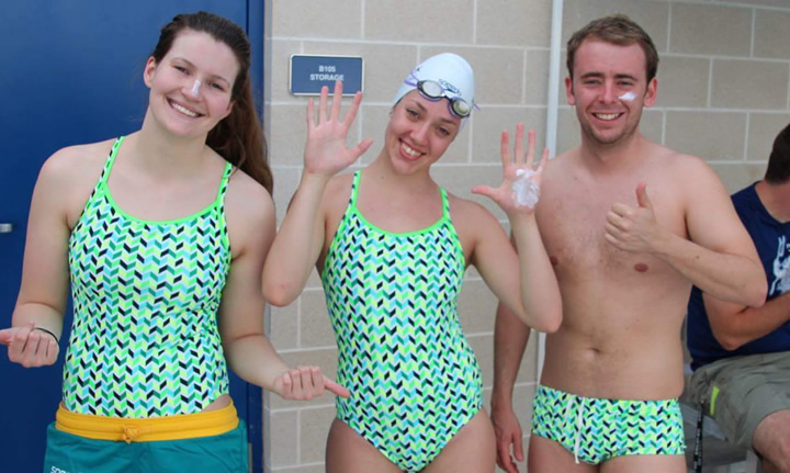 Australian team wears Golden Arms Australian team wears Golden Arms